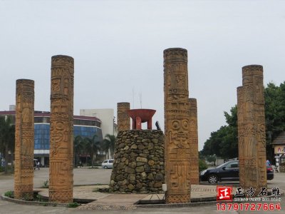 石材文化柱